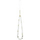 Guess IML Flowers Allover Strap MagSafe Θήκη για iPhone 17 Pro Max - Λευκό Apple Θήκες Κινητών