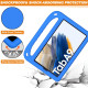 For Samsung Galaxy Tab A11 / A9 Case Shockproof Kickstand EVA Tablet Cover with Handle - Blue Samsung Cases Mobile Tablet