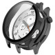 For Xiaomi Watch 5 Hard PC Watch Case with Tempered Glass Screen Film - Matte Black Xiaomi Smart Watch