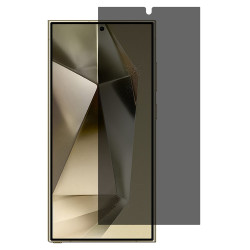 For Samsung Galaxy S25 Ultra Tempered Glass 180 Degree Anti-Peep Film Screen Protector Support Fingerprint Unlock