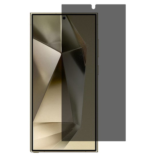 For Samsung Galaxy S25 Ultra Tempered Glass 180 Degree Anti-Peep Film Screen Protector Support Fingerprint Unlock Samsung Screen Protectors