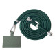 Adjustable Polyester Neck / Shoulder Strap Anti-lost Phone Carrying Rope with Cured Cloth Patch - Blackish Green+Army Green Patch Holders & Docks