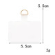 Clear Ultra Thin Phone Tether Tabs Anti-Lost Universal Phone Lanyard Patch for Mobile Devices - Square / Gold Gadgets - Toys - Hobby