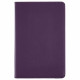 For Samsung Galaxy Tab S11 Case Rotating Stand PU Leather + PC Tablet Cover with Elastic Band - Purple Samsung Cases Mobile Tablet
