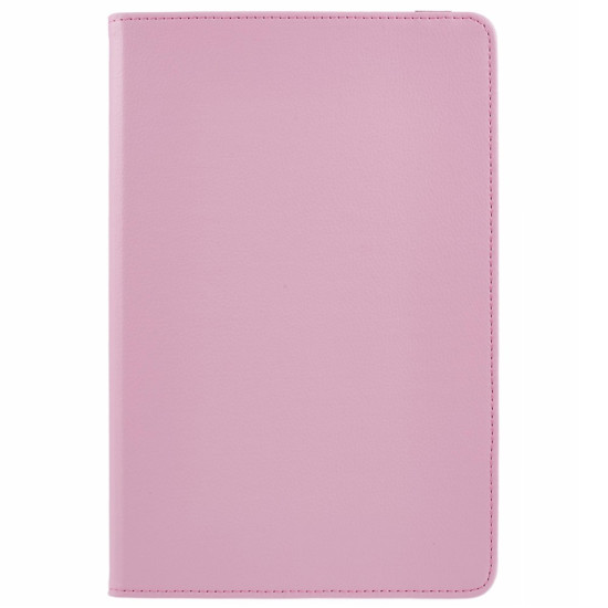 For Samsung Galaxy Tab S11 Case Rotating Stand PU Leather + PC Tablet Cover with Elastic Band - Pink Samsung Cases Mobile Tablet