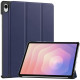 For Samsung Galaxy Tab S11 Case Anti-Drop Leather Stand Tablet Cover - Blue Samsung Cases Mobile Tablet