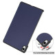 For Samsung Galaxy Tab S11 Case Anti-Drop Leather Stand Tablet Cover - Blue Samsung Cases Mobile Tablet