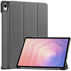For Samsung Galaxy Tab S11 Case Anti-Drop Leather Stand Tablet Cover - Grey