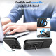 Case for Xiaomi Redmi K90 5G  /  Poco F8 Pro with Slide Camera Lid PC + TPU Kickstand Phone Cover - Black XIAOMI Cases Mobile