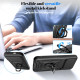 Case for Xiaomi Redmi K90 Pro Max 5G  /  Poco F8 Ultra with Slide Camera Lid PC + TPU Kickstand Phone Cover - Black XIAOMI Cases Mobile