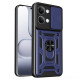 For Xiaomi Poco X8 Pro Max 5G Case with Slide Camera Lid PC + TPU Kickstand Phone Cover - Blue XIAOMI Cases Mobile