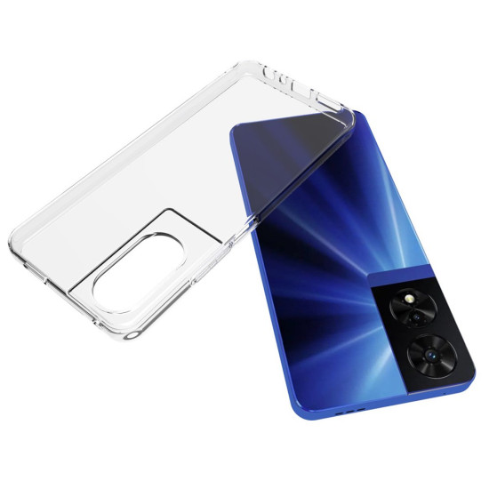 For TCL 505 Case Clear TPU Phone Protective Cover Ultra-thin Phone Shell with Big Lens Hole TCL Mobile Cases