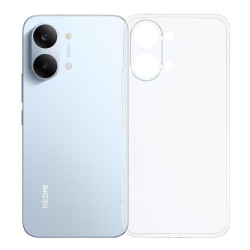 For Xiaomi Poco X8 Pro Max 5G  /  Redmi Turbo 5 Max 5G Back Cover Ultra Thin Flexible TPU Clear Phone Case - Transparent