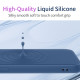 For Xiaomi Poco X8 Pro Max 5G Case Liquid Silicone Feel Soft TPU Protective Phone Cover - Blue XIAOMI Cases Mobile