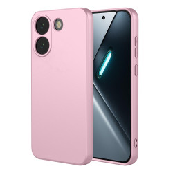 For Xiaomi Poco X8 Pro 5G Case Liquid Silicone Feel Soft TPU Protective Phone Cover - Pink