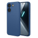 For Xiaomi Poco X8 Pro 5G Case Liquid Silicone Feel Soft TPU Protective Phone Cover - Blue XIAOMI Cases Mobile