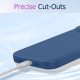 For Xiaomi Poco X8 Pro 5G Case Liquid Silicone Feel Soft TPU Protective Phone Cover - Red XIAOMI Cases Mobile