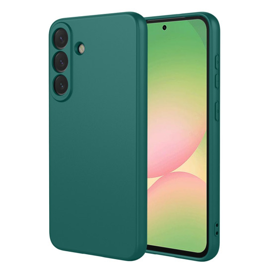 Θήκη Σιλικόνης TPU για Samsung Galaxy A57 5G - Σκούρο Πράσινο Samsung Θήκες Κινητών