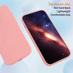 For Samsung Galaxy A07 4G Case Precise Camera Cutouts Soft TPU Shockproof Phone Cover - Pink