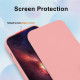For Samsung Galaxy A07 4G Case Precise Camera Cutouts Soft TPU Shockproof Phone Cover - Pink Samsung Cases Mobile