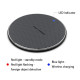 Q25 15W Qi Wireless Charger Metal Phone Ultra-Thin Fast Charging Pad Apple Cables Adapters & Chargers