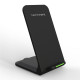 S25 Foldable 15W Wireless Charger Cellphone Stand Fast Charging Dock for iPhone Android Phone - Black Apple Cables Adapters & Chargers