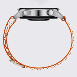 Υφασμάτινο Λουράκι 22mm για Samsung Galaxy Watch3 45mm / Huawei Watch GT 5 Pro 46mm / GT 5 46mm - Πορτοκαλί Υφασμάτινο Λουράκι 22mm για Samsung Galaxy Watch3 45mm / Huawei Watch GT 5 Pro 46mm / GT 5 46mm - Πορτοκαλί