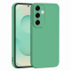 For Samsung Galaxy S26 Case Precise Camera Cutouts Soft TPU Shockproof Phone Cover - Green Samsung Cases Mobile