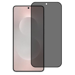 For Samsung Galaxy S26 Tempered Glass Screen Protector Full Glue Black Edge 360? Anti-Spy Fingerprint Unlock