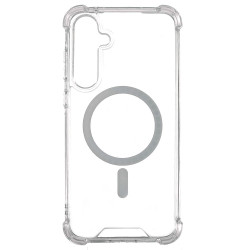 Μαγνητική Θήκη Σιλικόνης TPU με Σκληρή Πλάτη για Samsung Galaxy S26+ Plus - Διάφανο
