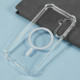 For Samsung Galaxy S26+ Magnetic Case 1.5mm Shockproof TPU + Acrylic Phone Back Cover - Transparent Samsung Cases Mobile