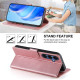 Θήκη Πορτοφόλι με Βάση Στήριξης για Samsung Galaxy S26+ Plus - Ροζ Samsung Θήκες Κινητών