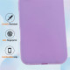 For Xiaomi 17 Case Precise Camera Cutouts Soft TPU Shockproof Phone Cover - Purple XIAOMI Cases Mobile