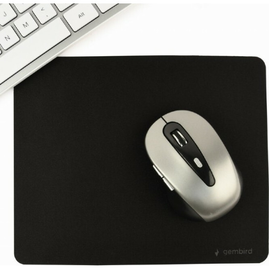 Gembird MP-S-BK Mouse Pad 220 x 180 x 2mm - Black Gaming