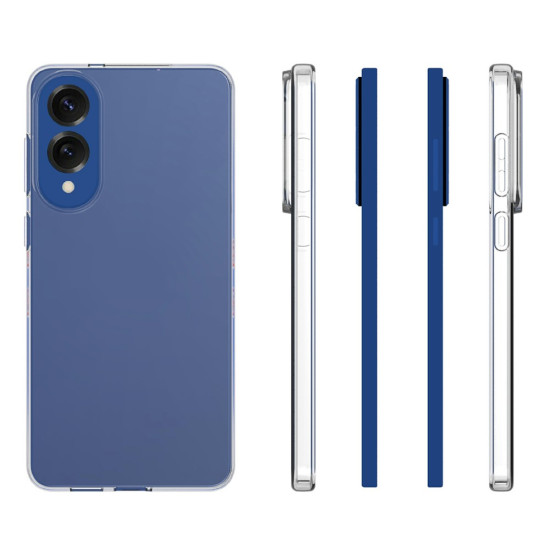 Θήκη Σιλικόνης TPU 0.5mm για Samsung Galaxy S25 Edge - Διάφανο Samsung Θήκες Κινητών