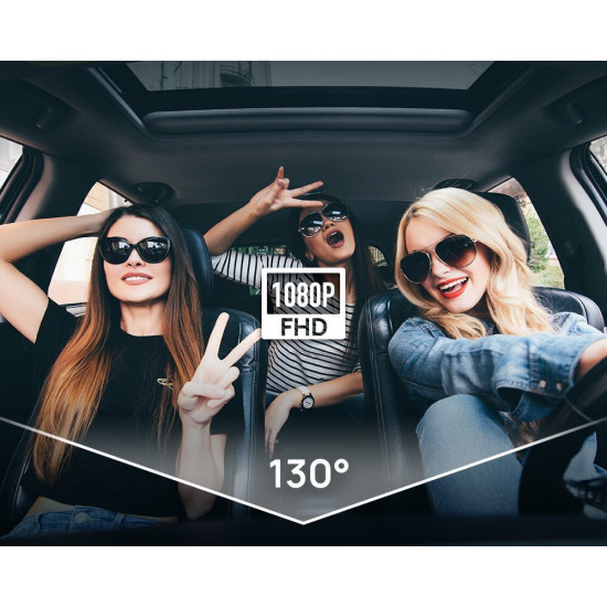 70Mai Camera for Car Mirror DVR 1080P - Black Gadgets - Toys - Hobby