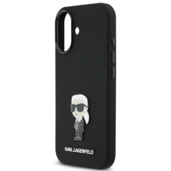 Karl Lagerfeld Metal Ikonik Θήκη Σιλικόνης για iPhone 17 - Back