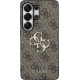 Guess PU 4G Metal Logo Case για Samsung Galaxy S26 Ultra - Καφέ Apple Θήκες Κινητών