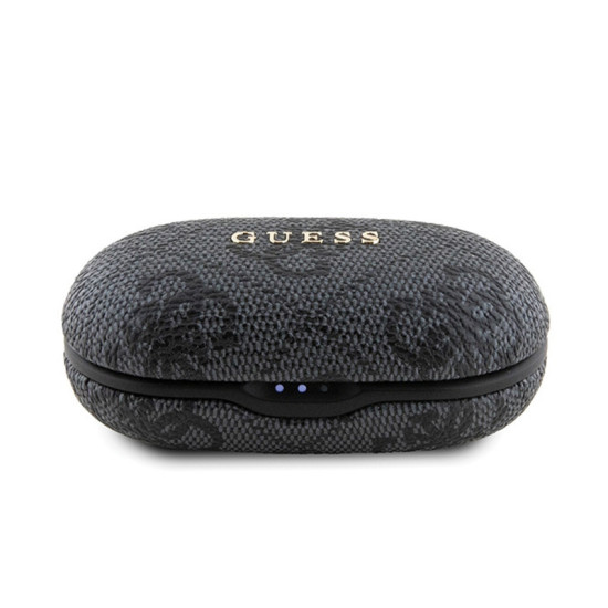 Guess PU 4G Metal Logo TWS Wireless Earphones - Black Bluetooth / Headsets / Speakers