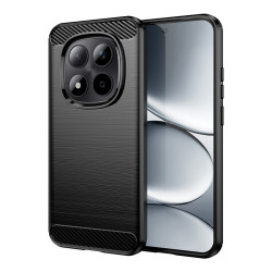Θήκη Σιλικόνης TPU Carbon Fiber για Xiaomi Redmi Note 15 Pro 5G (Global) - Μαύρο