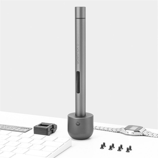 XIAOMI YOUPIN Wowstick 1F+ Electric Screwdriver with 56 Bits/3 LED Lights Small Portable Cordless Power Screwdriver Repair Tools