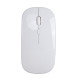 M80 2.4G Wireless Mouse Rechargeable 800/1200/1600 DPI Computer Mouse Ultra-Thin Silent Mice for Home Office Notebook - White Gadgets - Toys - Hobby
