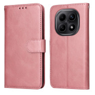 Θήκη Πορτοφόλι με Βάση Στήριξης με Γραμμές για Xiaomi Redmi Note 15 5G (Global) / 15 4G (Global)  / Poco M8 5G - Ροζ