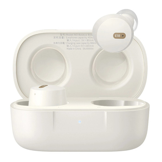 Baseus Bowie E18 In-ear Bluetooth Handsfree - White Bluetooth / Headsets / Speakers