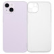 For iPhone 15 Case 1.2mm Ultra Thin Crystal Clear TPU Phone Cover Apple Cases Mobile