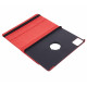 For Lenovo Tab K11 Gen 2 / Idea Tab / Xiaoxin Pad 11 2025 Case Rotating Stand PU Leather + PC Tablet Cover with Elastic Band - Red Lenovo Cases Mobile Tablet