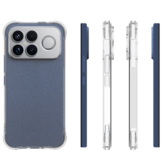 For Xiaomi Redmi K90 Pro Max 5G / Poco F8 Ultra TPU Phone Case Non Slip Transparent Mobile Phone Cover XIAOMI Cases Mobile