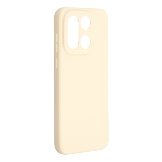 For OnePlus 15 5G Case Precise Cutouts Straight Edge TPU Shockproof Phone Cover - White OnePlus Mobile Cases