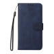 For OnePlus 15 5G Case Wallet PU Leather Folio Flip Phone Cover - Blue OnePlus Mobile Cases