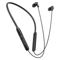 REMAX RB-ST01 Wireless Neck Sports Earphones Bluetooth-Compatible 6.0 ENC Noise Cancelling Headset - Black